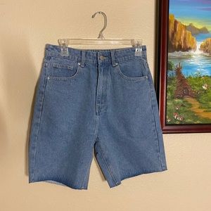 90s denim shorts